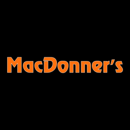 MacDonners Takeaway St Vincent Street logo.